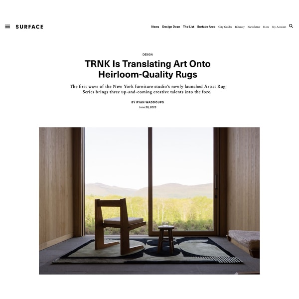 TRNK Is Translating Art Onto Heirloom-Quality Rugs