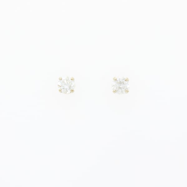 White Gold and Diamond Stud Earrings