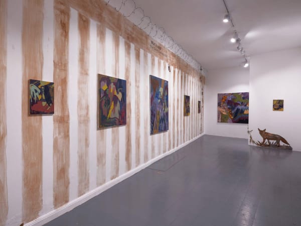 Eliel David Martínez Julián. Muri e volpi SOLO SHOW | SEDE TICINESE | Critical text by Lisa Pujatti