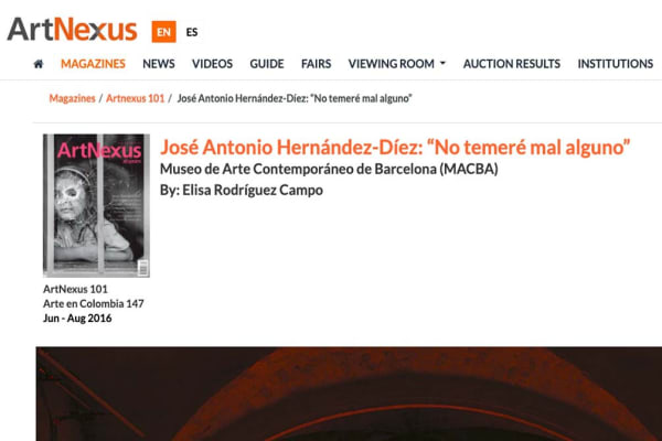José Antonio Hernández-Díez: “No temeré mal alguno”