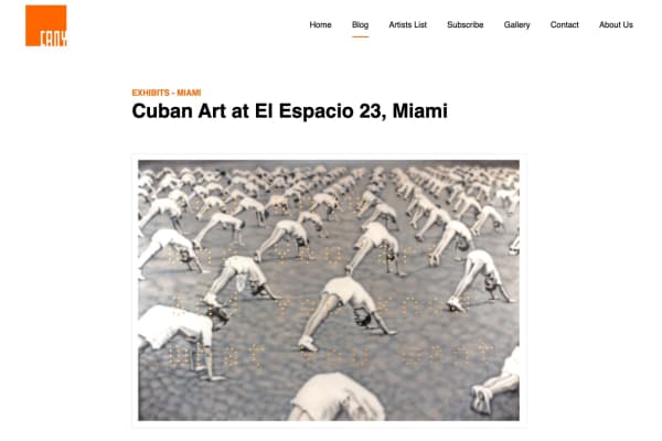 Cuban Art at El Espacio 23, Miami