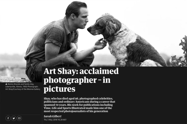 Art Shay: acclaimed photographer – in pictures