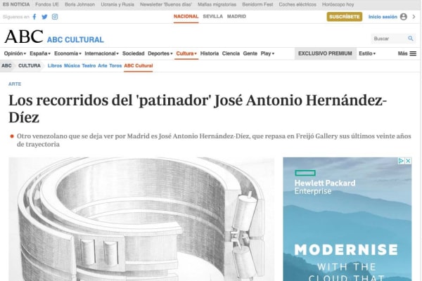 Los recorridos del 'patinador' José Antonio Hernández-Díez
