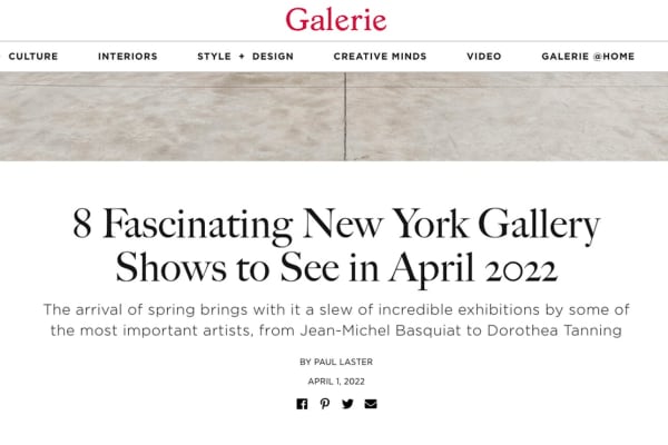 Raul Cordero. 8 Fascinating New York Gallery Shows to See in April 2022