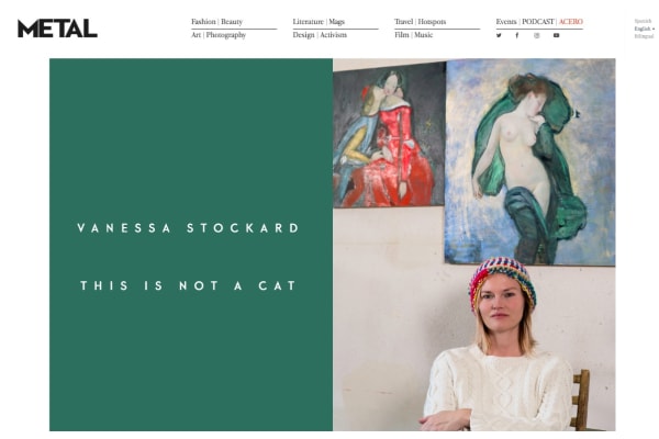 Vanessa Stockard. This is not a cat