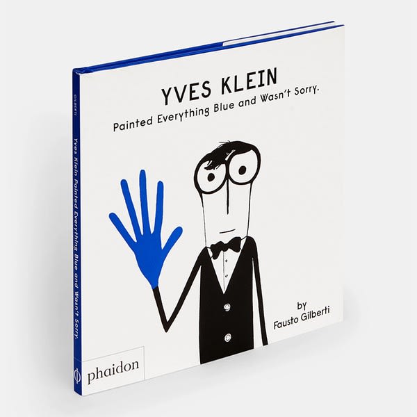 Yves Klein book by Fausto Gilberti