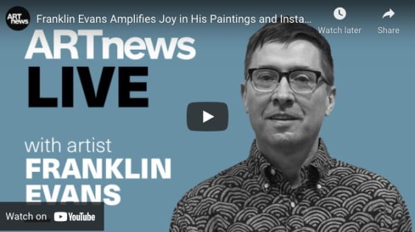 Franklin Evans Amplifies Joy in His Paintings and Installations