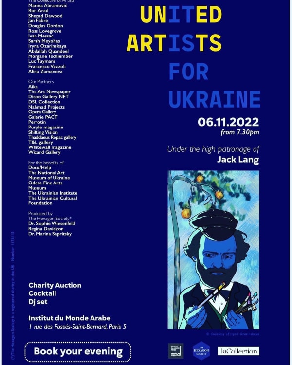 #UnitedArtistsForUkraine