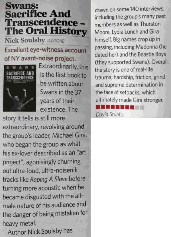 Swans: Sacrifice & Transcendence — Classic Rock Review