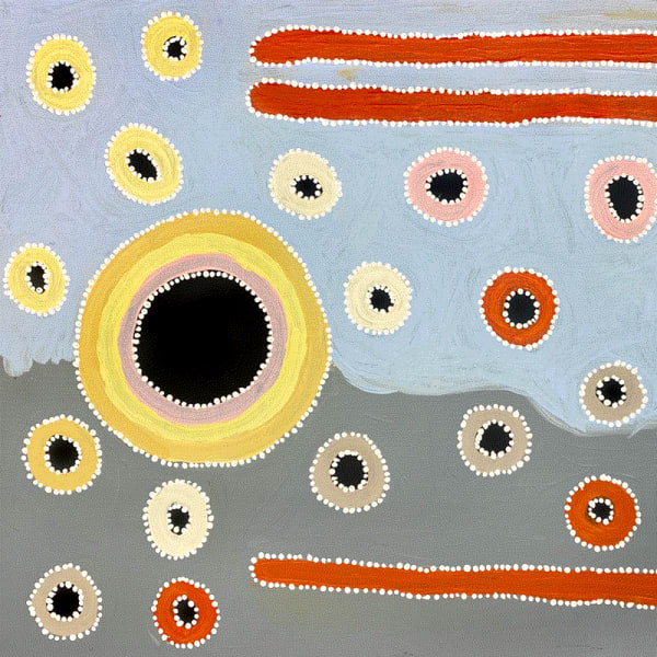 Sharon Porter Napangardi - My Grandmother's Country by Sharon Porter Napangardi, 2024