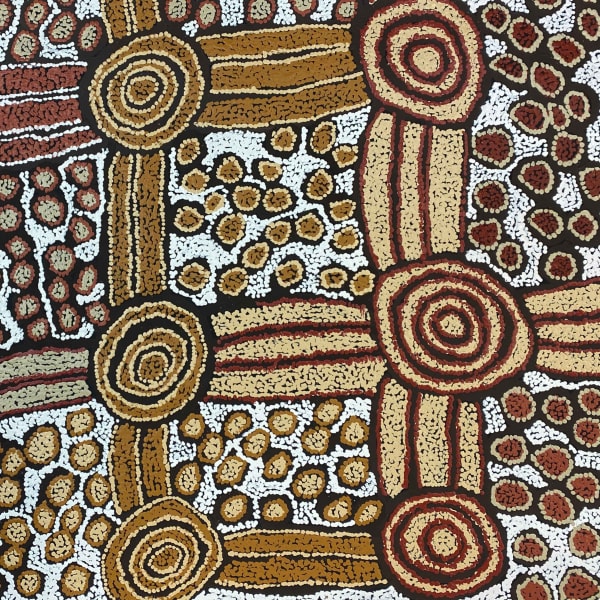 Debra Young Nakamarra - Tjintjintjin (My Mother's Country) by Debra Young Nakamarra, 2024