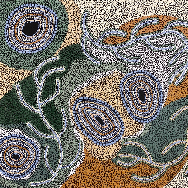 Alison Munti Riley - Ili (Wild Fig) and Wangunu (Bush Damper Seed) by Alison Munti Riley, 2025