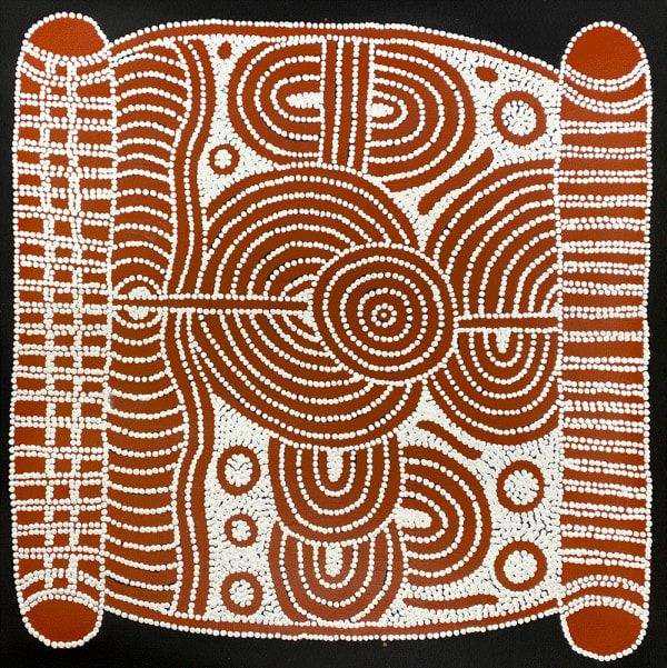 Debra Nangala McDonald - Watiya Tjuta (Mulga Trees) by Debra Nangala McDonald, 2024