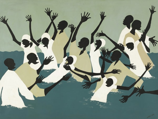 Barbara Johnson Zuber - Wading , 1974