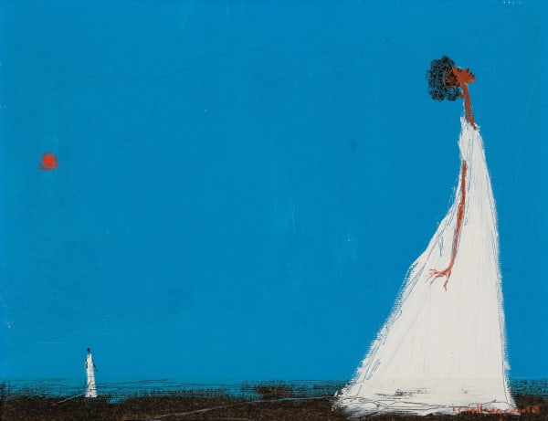 Alvin Hollingsworth - Two Women in a Landscape