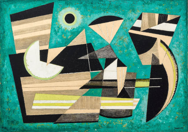 Werner Drewes, Islands in the Clouds, 1942
