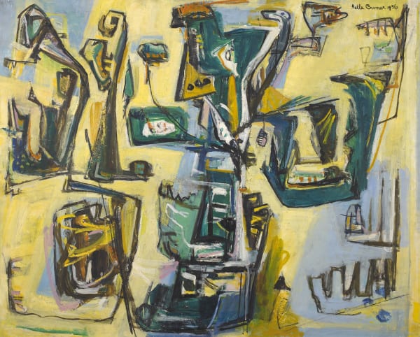 Belle Cramer - Abstract Composition, 1956