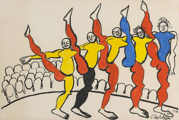 Alexander Calder, Moulin Rouge, 1974