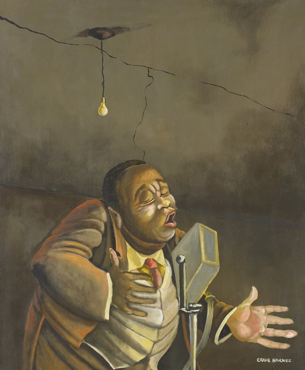 Ernie Barnes, Singer, c. 1966