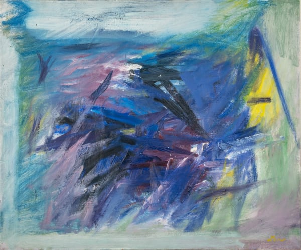 Michael Loew - Blue Form #2, 1961