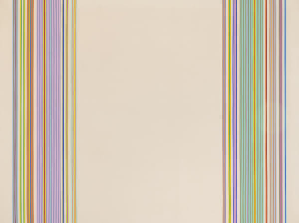 Gene Davis, Gothic Seesaw, 1968
