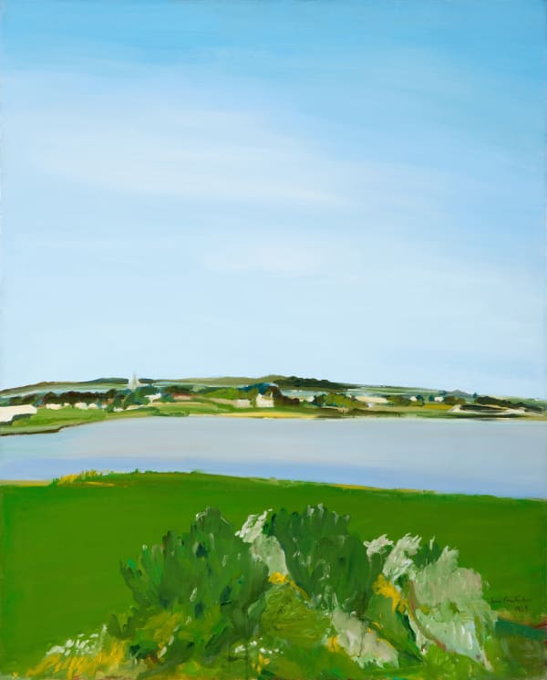Jane Freilicher - A Blue Sky (Mecox Bay), 1969