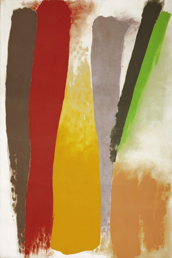 Friedel Dzubas, Center Yellow, 1973