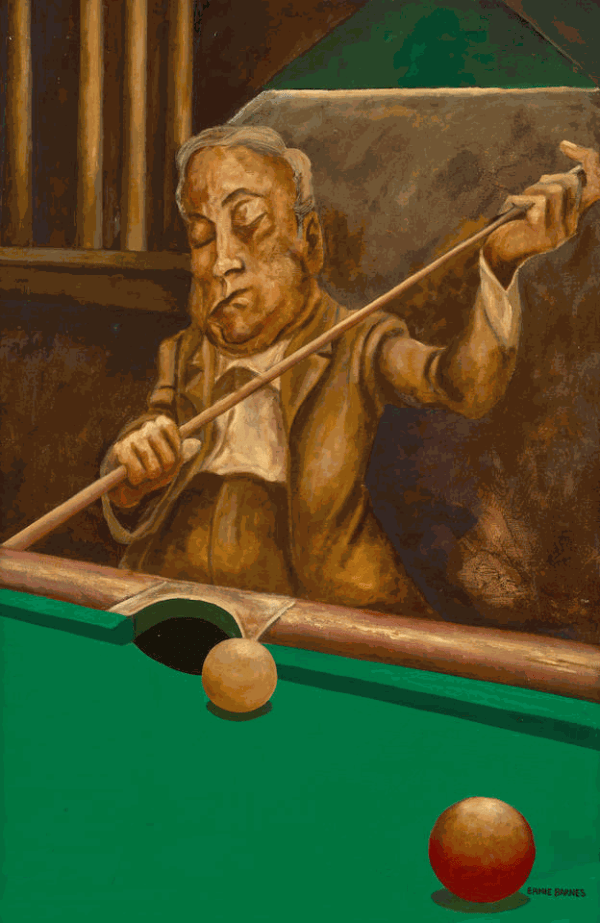 Ernie Barnes, Hustler, c. 1978