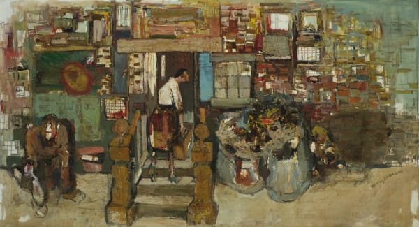 Benny Andrews, The Arrival, 1960