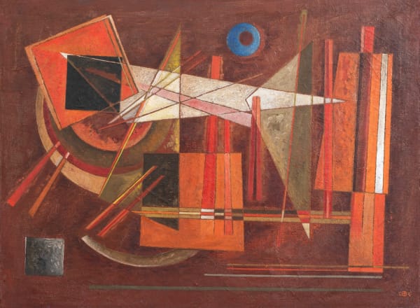 Werner Drewes, Comp 134, Red in Red, 1936