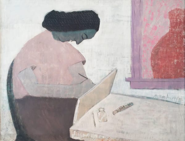 Milton Avery, Woman Drawing, 1942