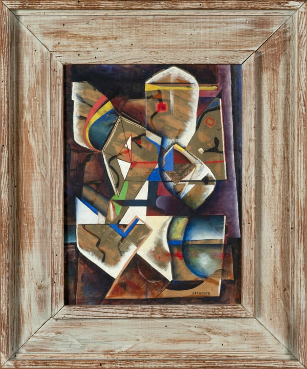 Robert Preusser, Two Surfaced Painting, c. 1938-42