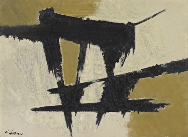 Charles Green Shaw, Suspension in Space - 2, 1960