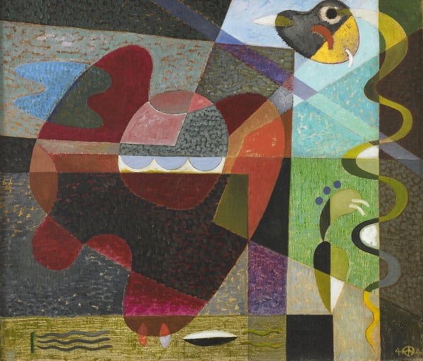 Werner Drewes, Untitled (#391), 1944