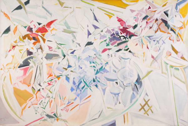 Jane Piper, Table Full of Flowers, 1982