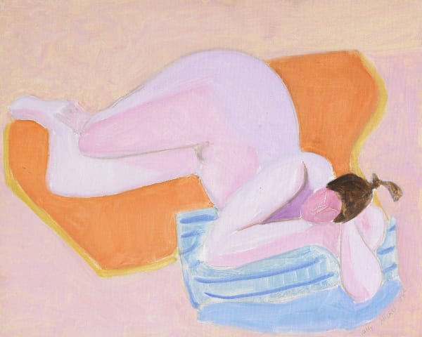 Sally Michel Avery, Reclining, 1982