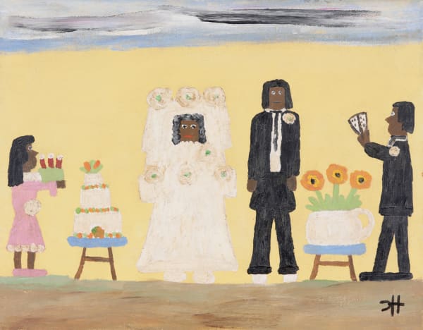Clementine Hunter, Wedding