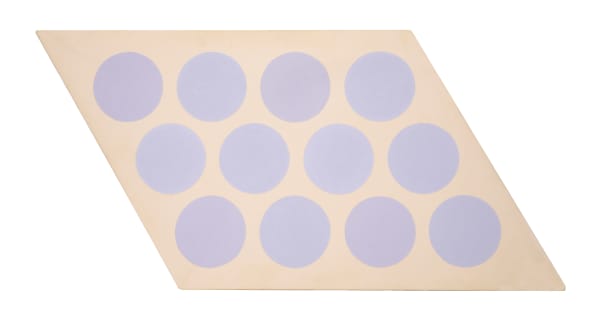 Thomas Downing, Untitled (Lavender Circles), 1966