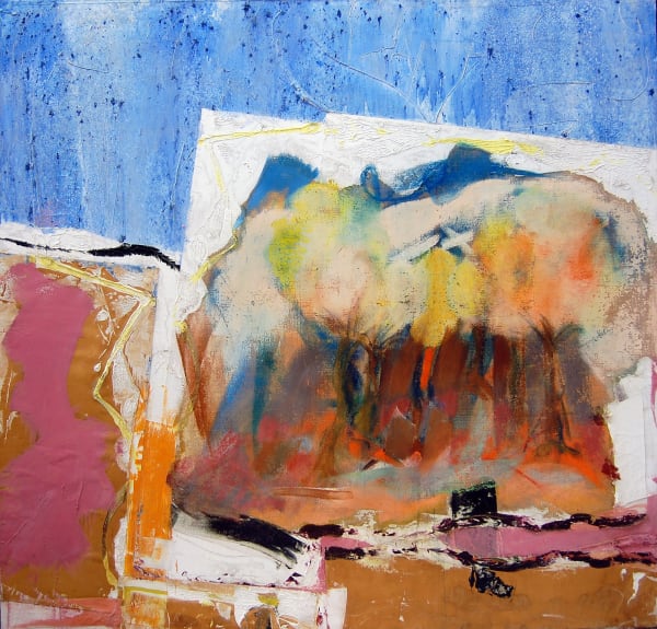 Michael Goldberg, Landscape (On the way to New Lisbon, NY), 1964