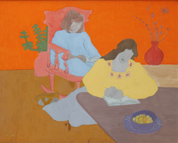 March Avery, Quiet Time-Emily + Martha, 1977