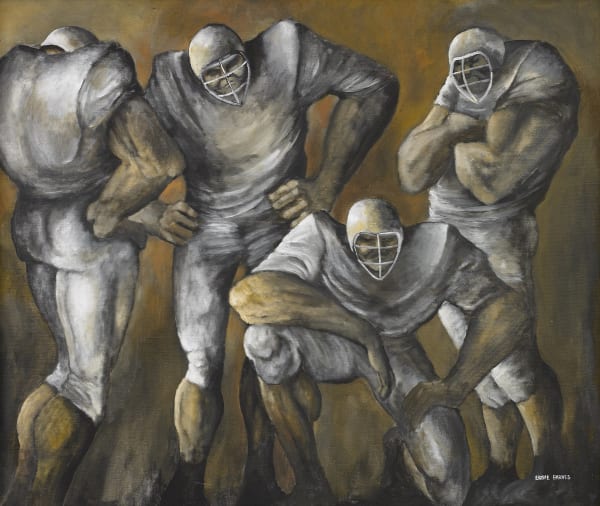 Ernie Barnes, Football Players, 1966