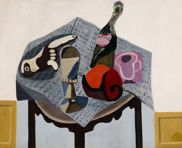 Edgar Levy - Large Still Life (Moulin-à-Vent), 1939