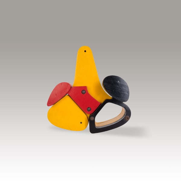 Fred Troller, Yellow Red Black Interpenetration, 1965