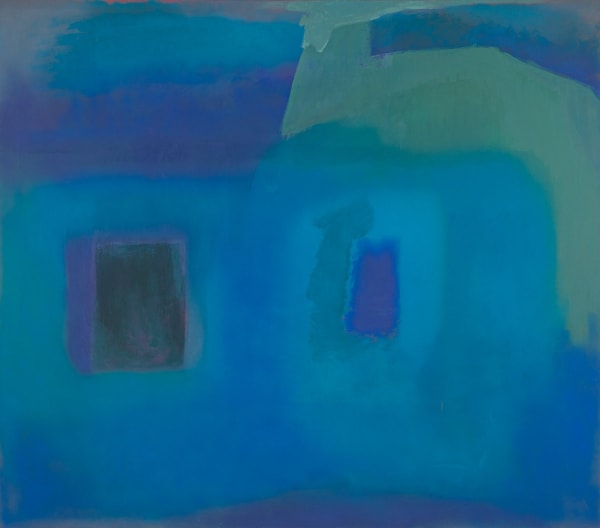 Esteban Vicente, Blue, 1970