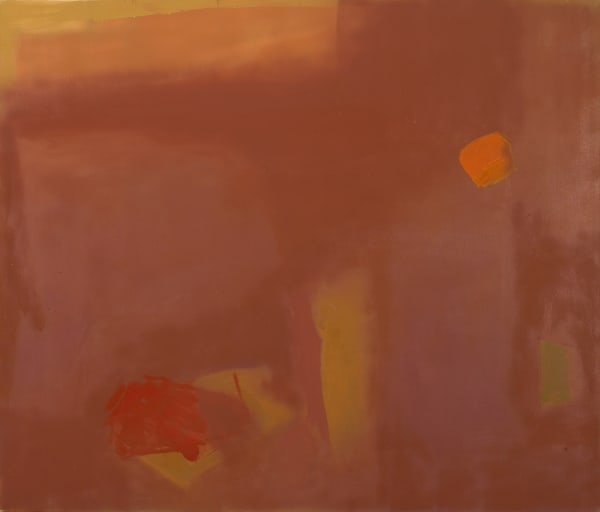 Esteban Vicente, Orange Point, 1985