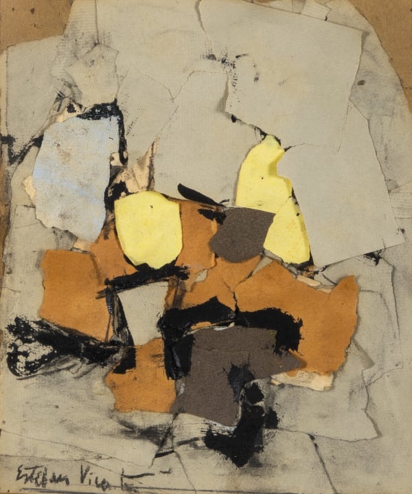 Esteban Vicente, Collage Number 11, 1959