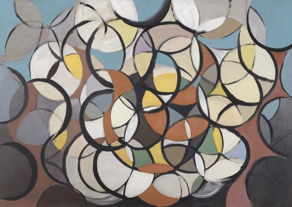 John Stephan, Untitled (Circles), 1947