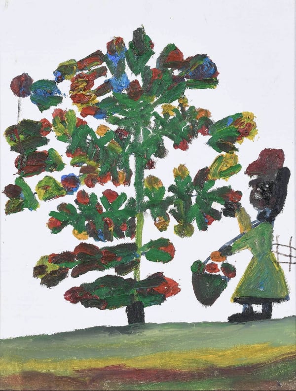 Clementine Hunter - Apple Picking