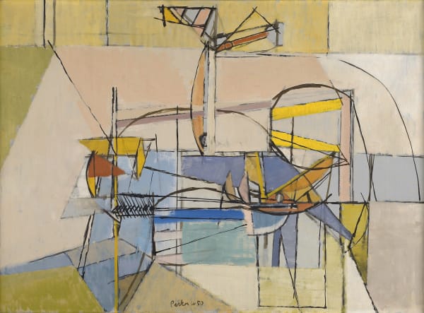 Ray Parker, Semaphore in Enclosure, 1950