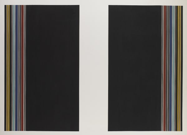 Gene Davis, Untitled, 1985